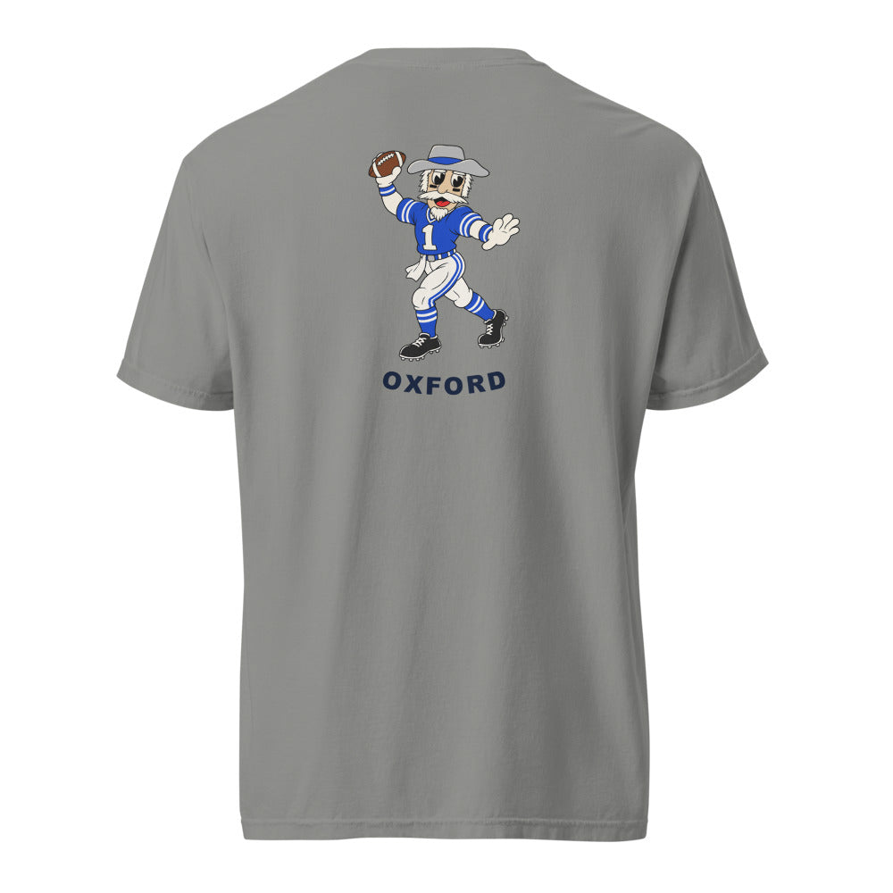 Ole Miss Rebels Quarterback tee — Grey (back)