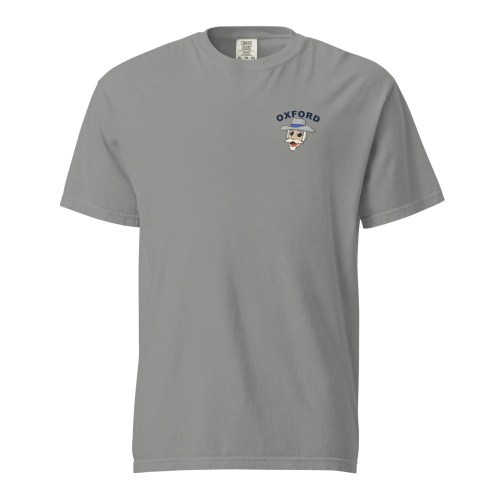 Ole Miss Rebels Quarterback tee — Grey (front chest)