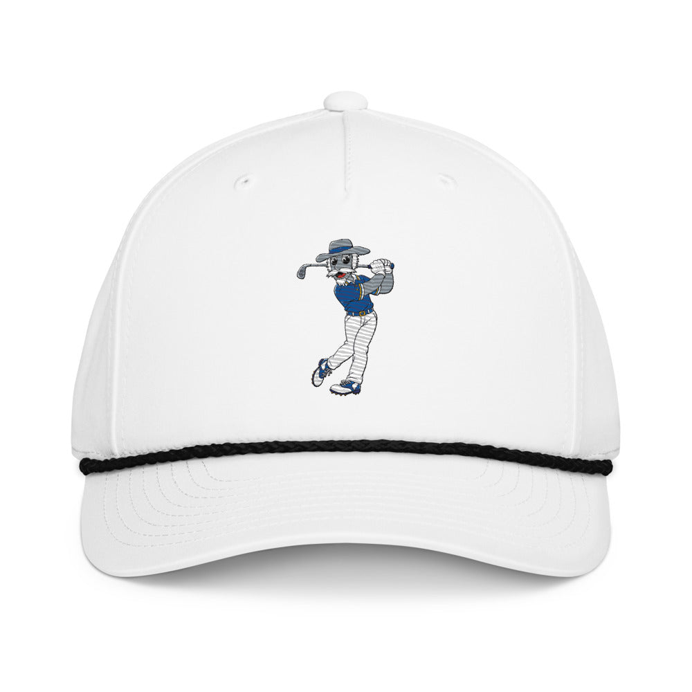 Ole Miss Rebels Golfer rope hat — White
