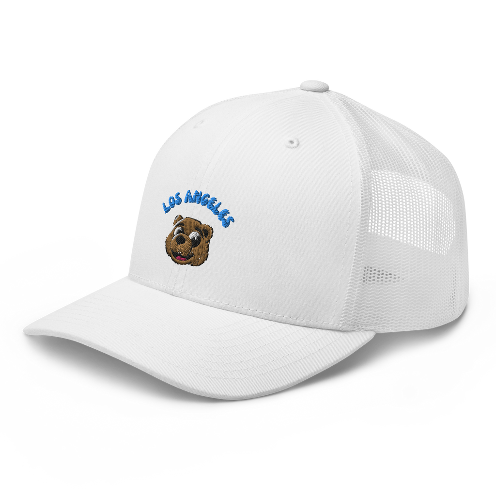 Los Angeles UCLA Bruins vintage snapback hat - white front