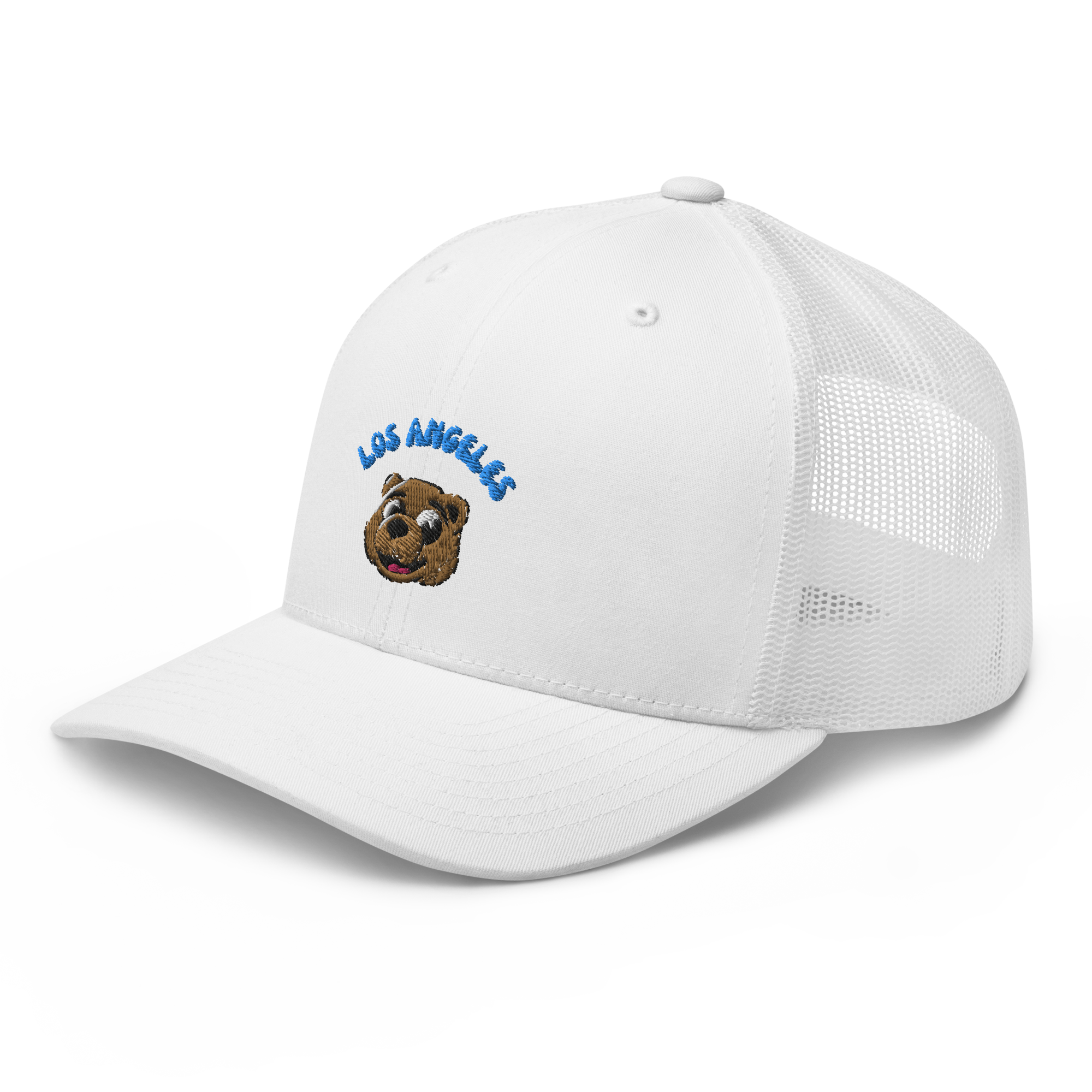 Los Angeles UCLA Bruins vintage snapback hat - white front