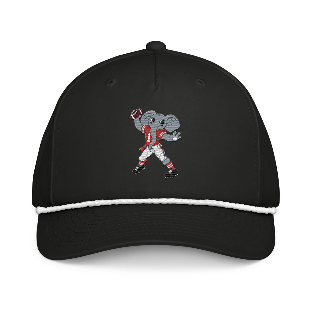 Alabama Crimson Tide Quarterback rope hat — Black