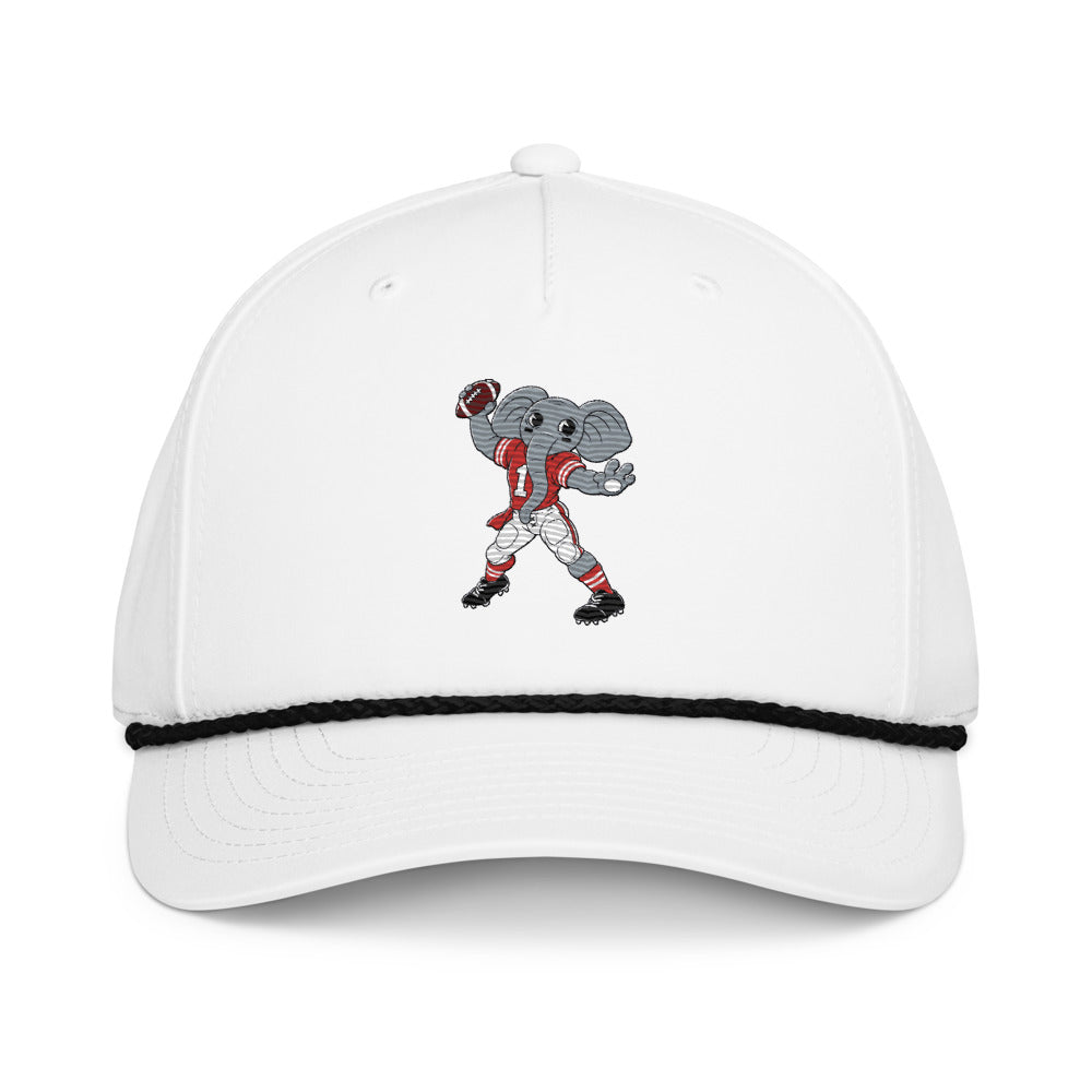 Alabama Crimson Tide Quarterback rope hat — White