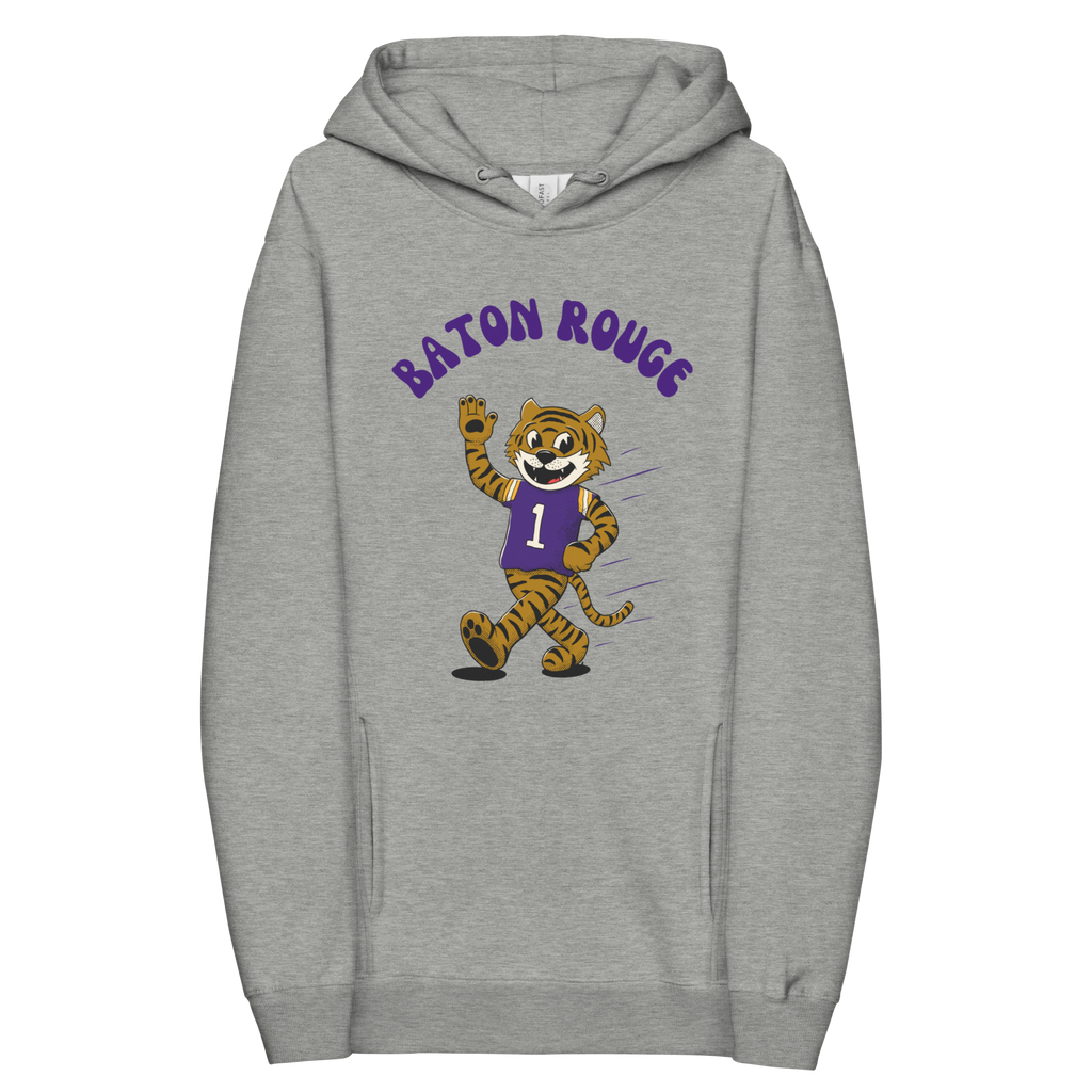Baton Rouge LSU Tigers vintage hoodie - grey front
