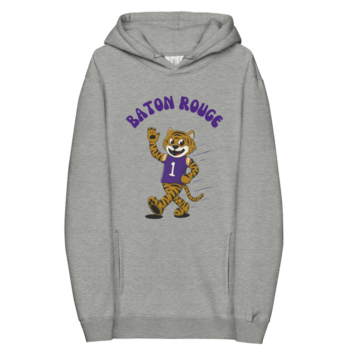 Baton Rouge LSU Tigers vintage hoodie - grey front