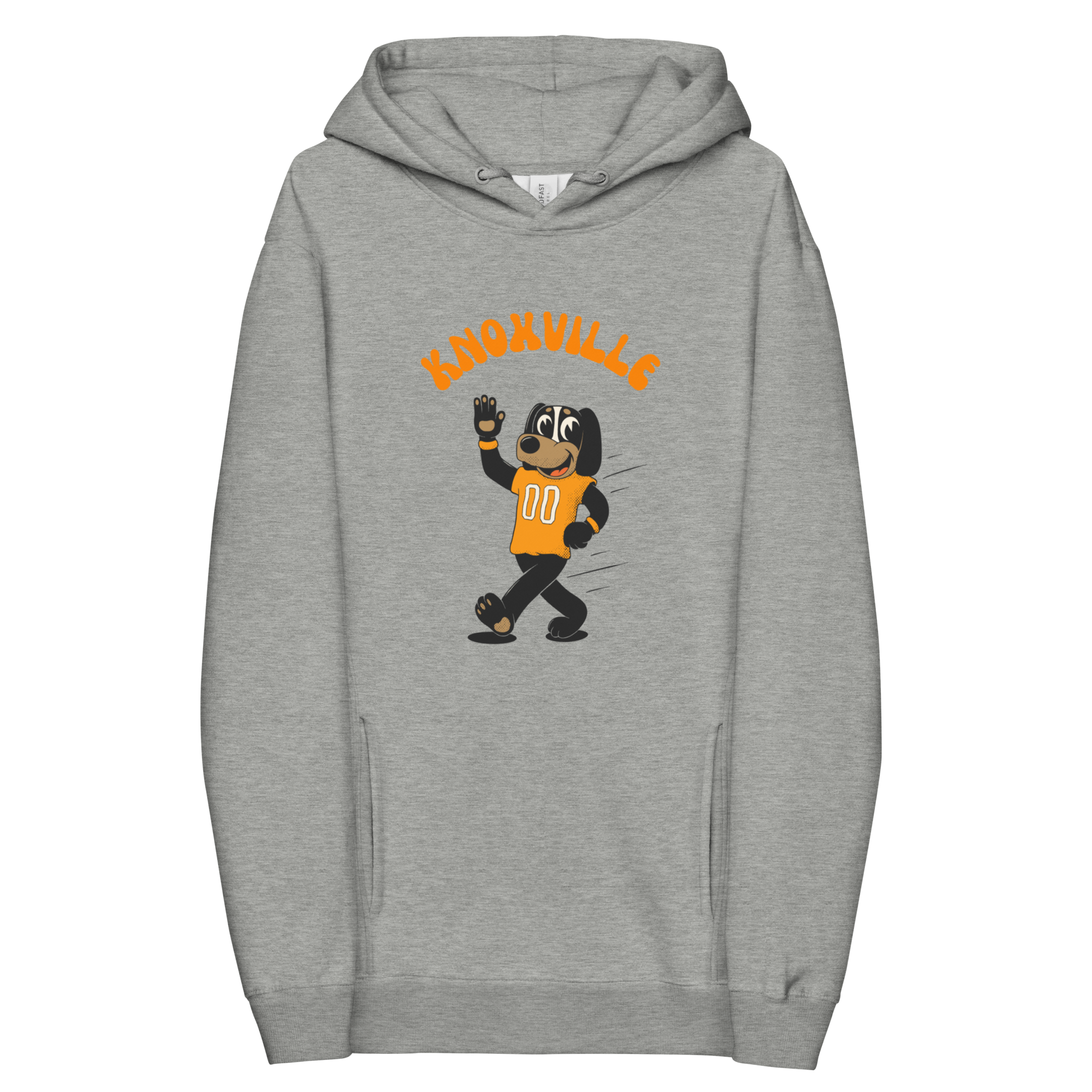 Knoxville Tennessee Volunteers vintage hoodie - grey front