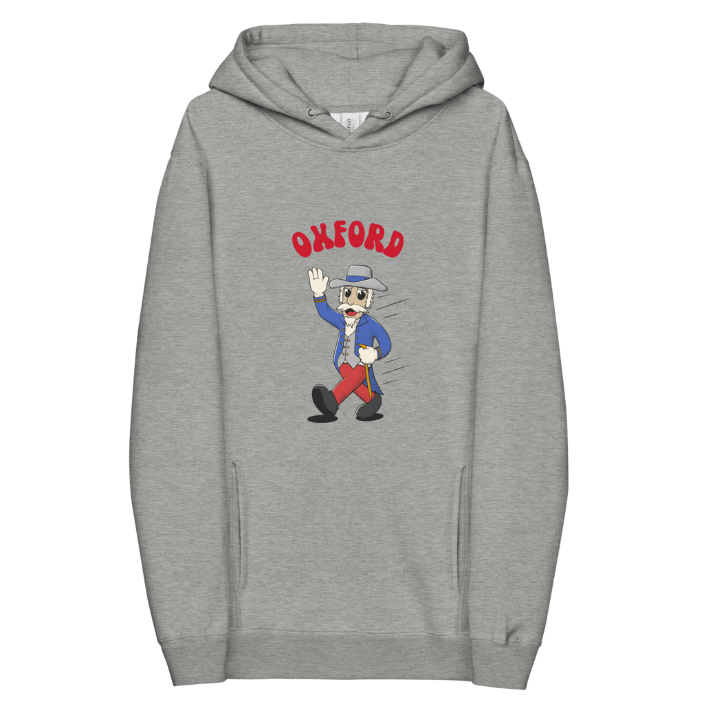 Oxford Ole Miss Rebels vintage hoodie - grey front