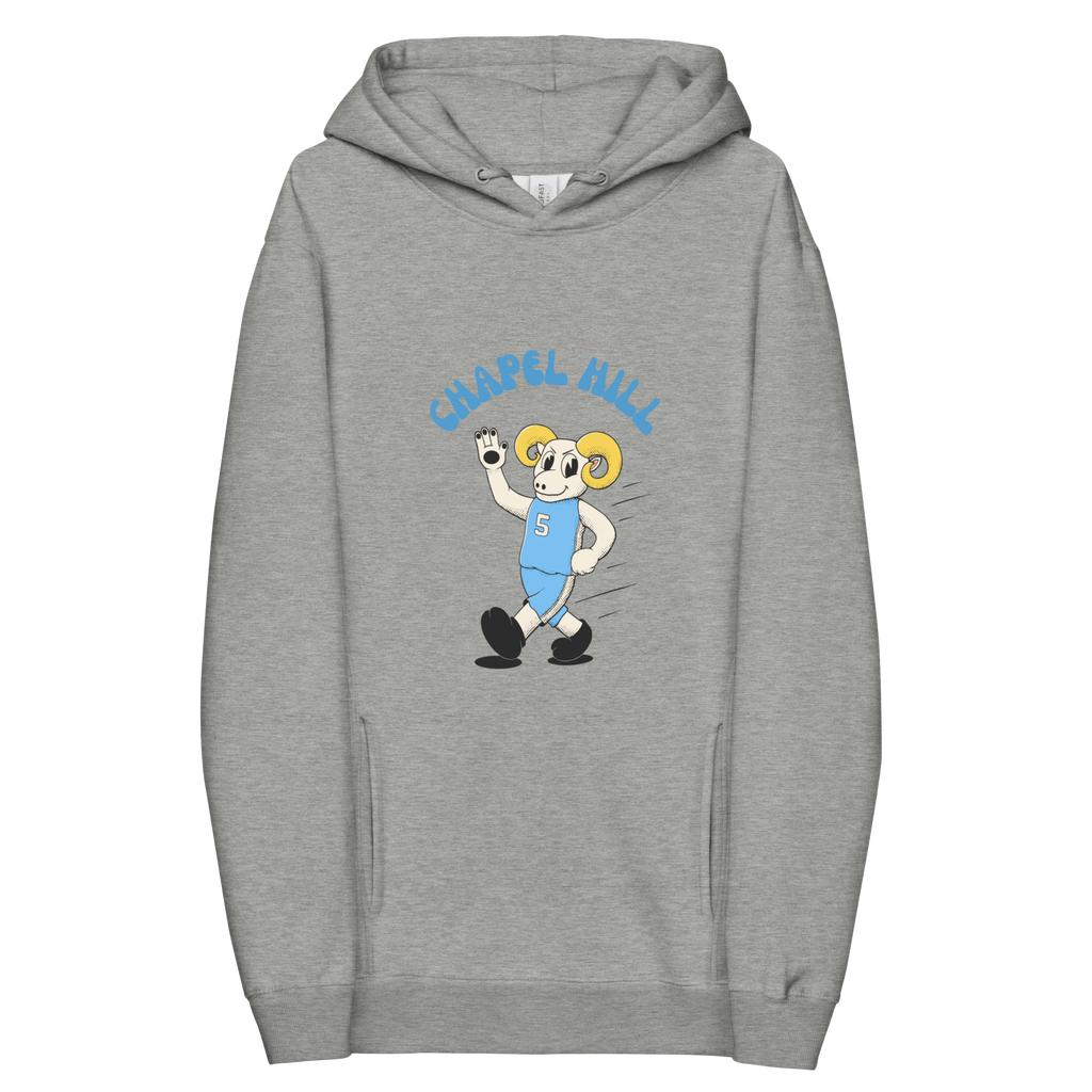 Chapel Hill North Carolina Tar Heels vintage hoodie - grey front
