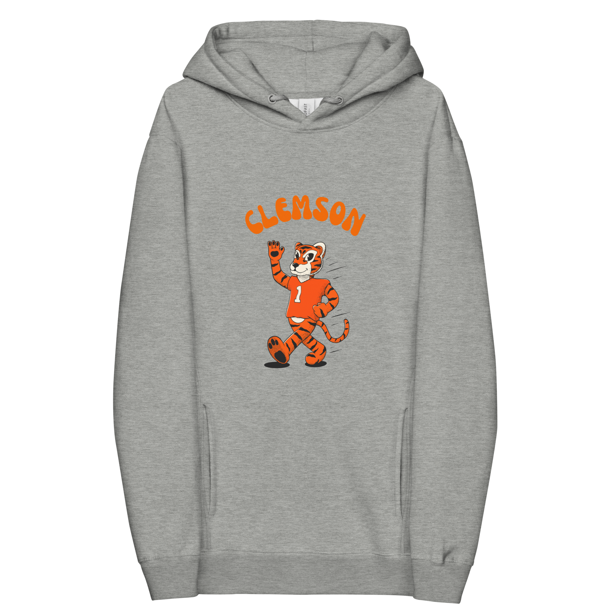 Clemson Clemson Tigers vintage hoodie - grey front
