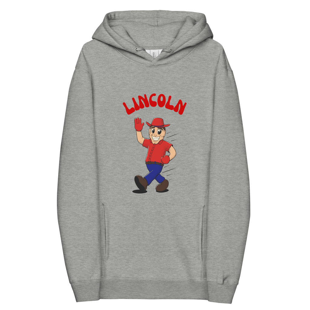 Lincoln Nebraska Cornhuskers vintage hoodie - grey front