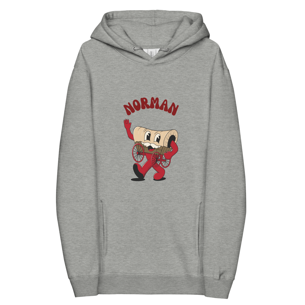 Norman Oklahoma Sooners vintage hoodie - grey front
