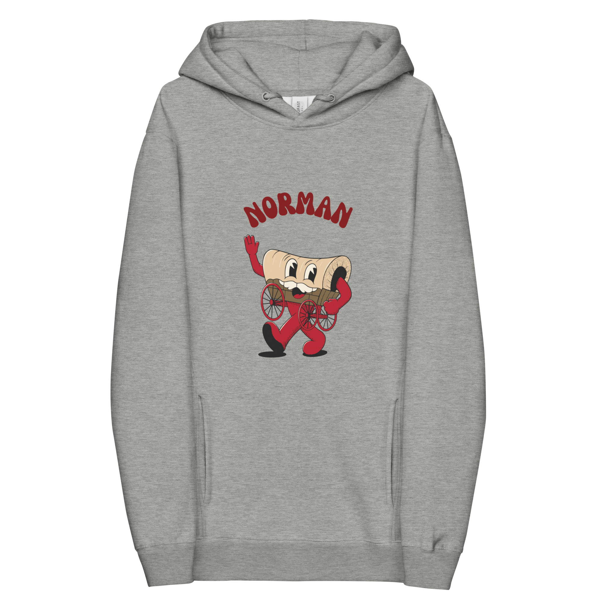 Norman Oklahoma Sooners vintage hoodie - grey front