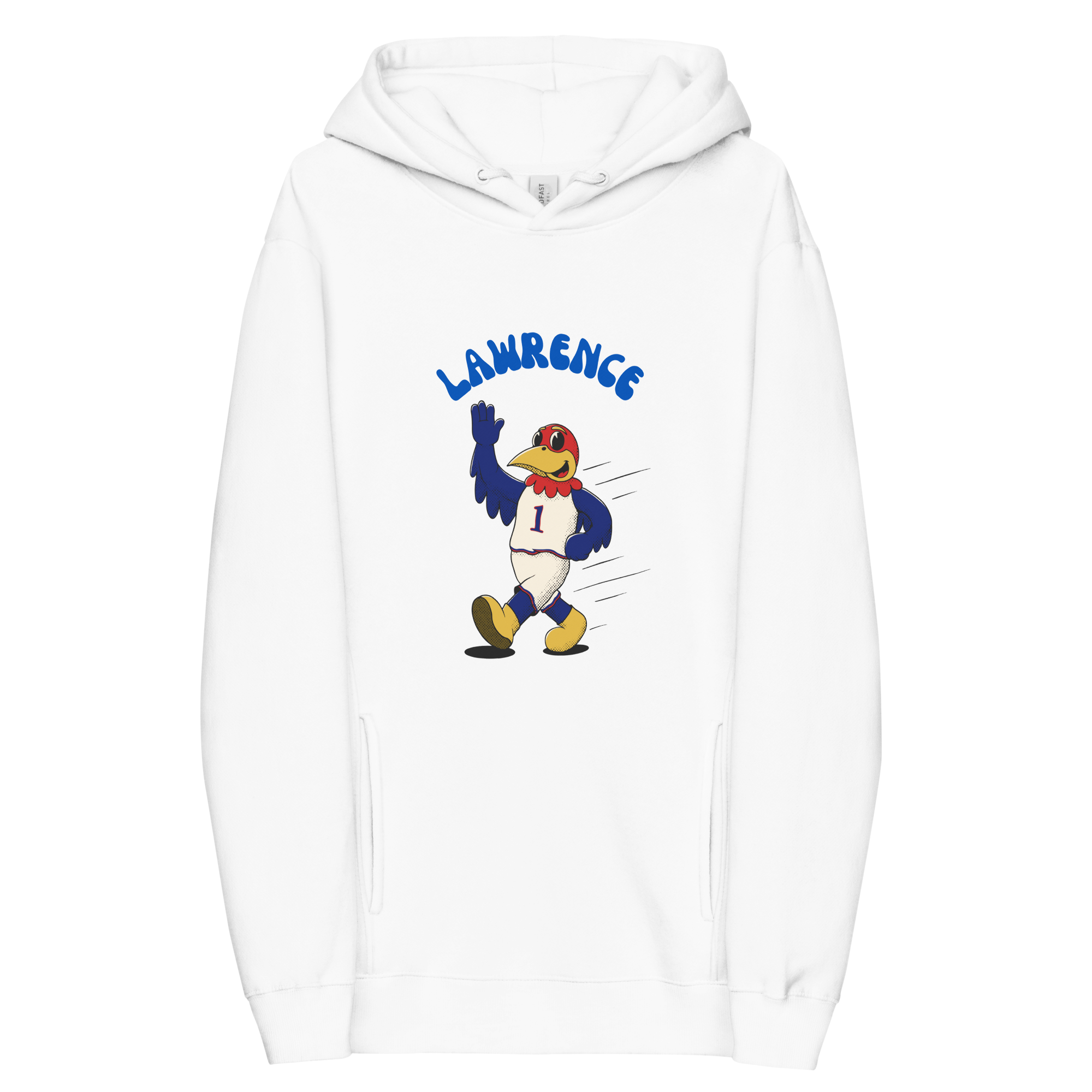 Lawrence Kansas Jayhawks vintage hoodie - white front