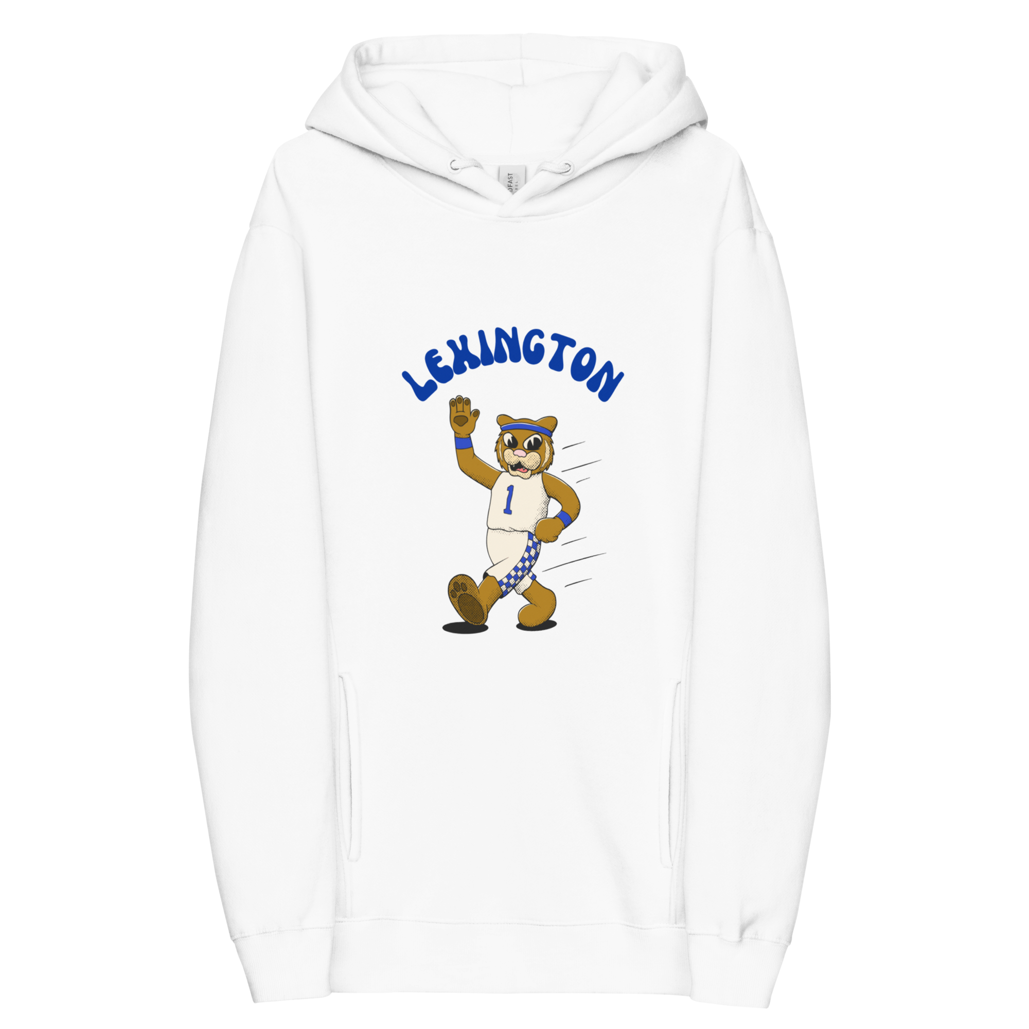 Lexington Kentucky Wildcats vintage hoodie - white front