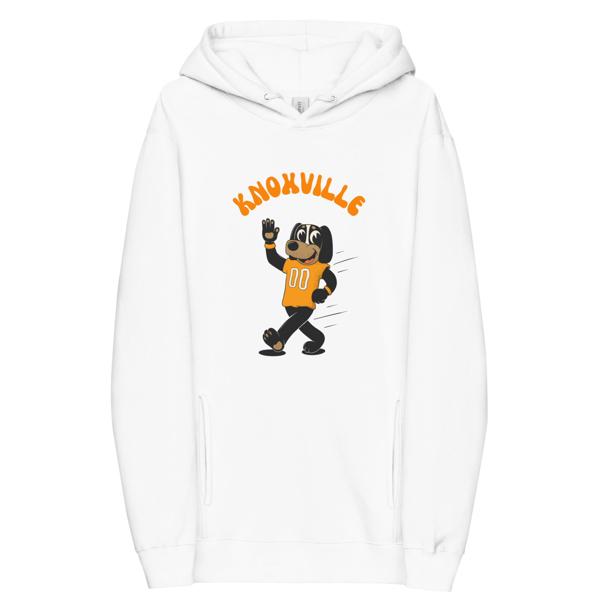 Knoxville Tennessee Volunteers vintage hoodie - white front