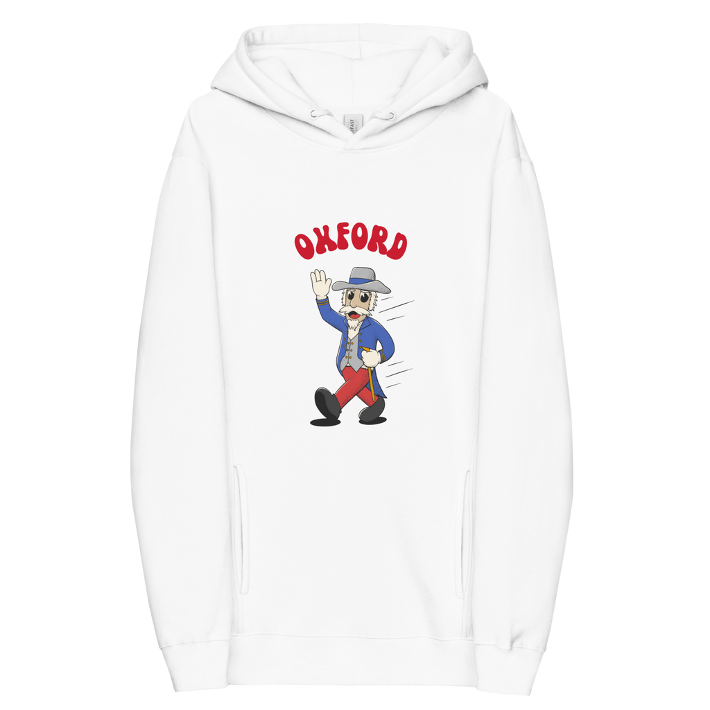 Oxford Ole Miss Rebels vintage hoodie - white front