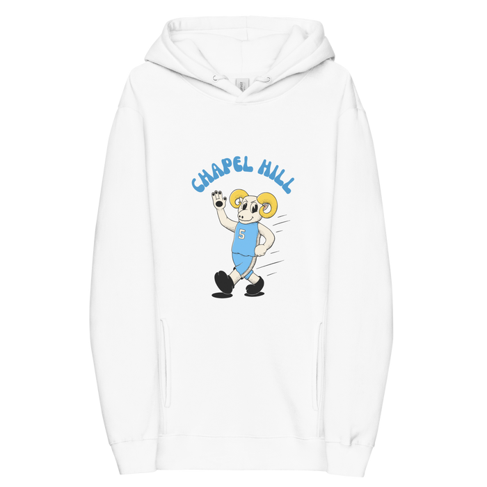 Chapel Hill North Carolina Tar Heels vintage hoodie - white front