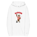 Madison Wisconsin Badgers vintage hoodie - white front
