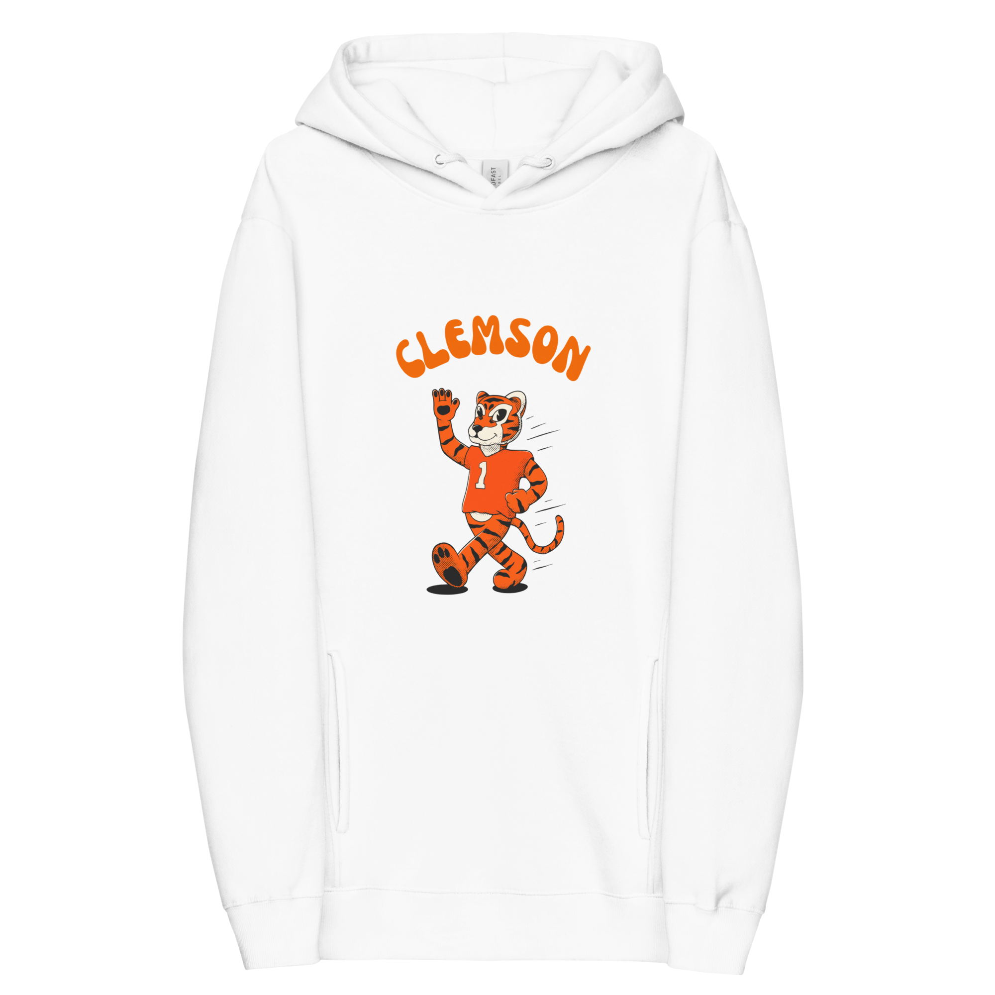Clemson Clemson Tigers vintage hoodie - white front