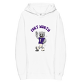 Fort Worth TCU Horned Frogs vintage hoodie - white front