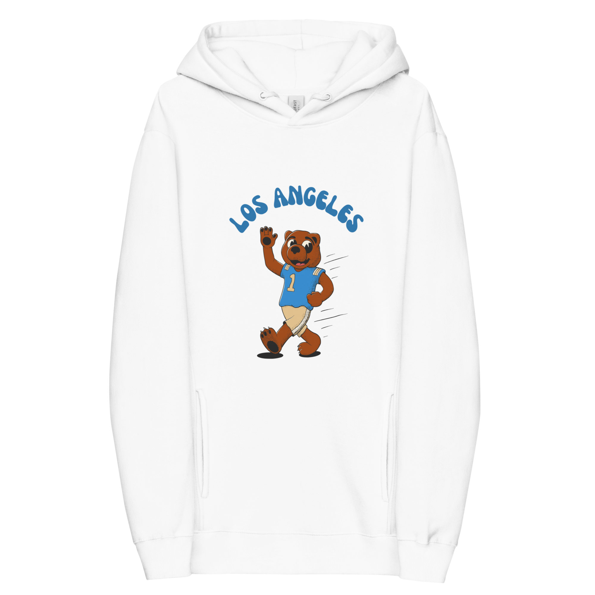 Los Angeles UCLA Bruins vintage hoodie - white front