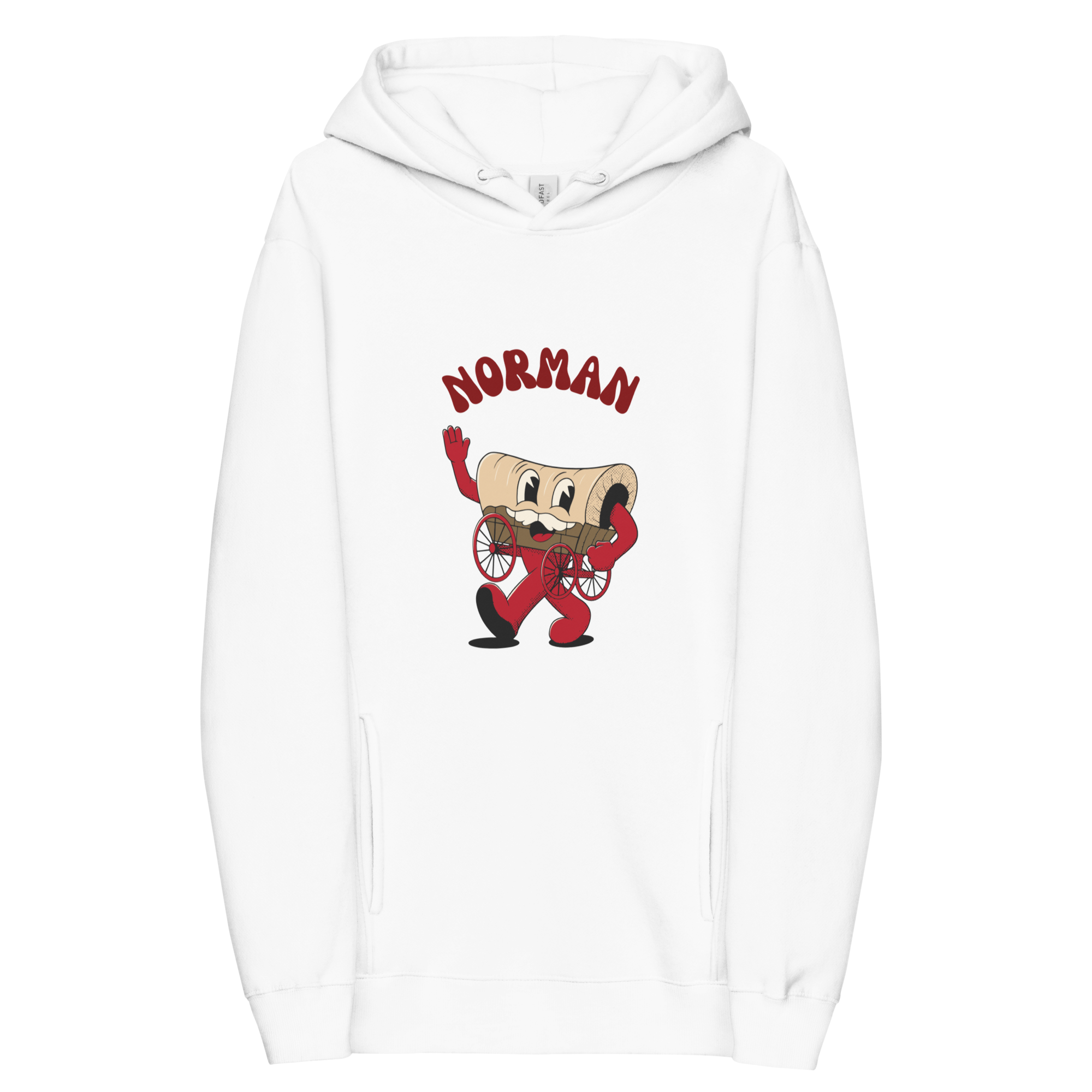 Norman Oklahoma Sooners vintage hoodie - white front