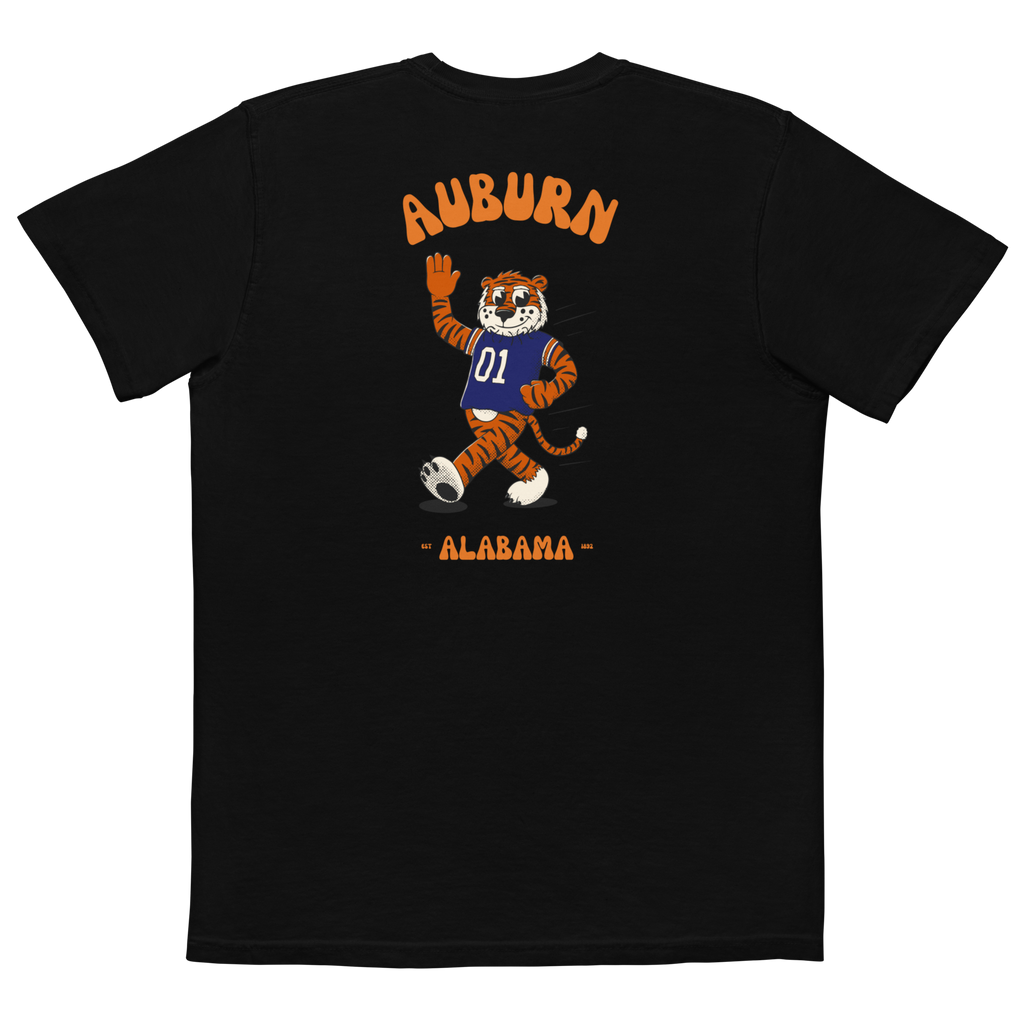 Auburn Auburn Tigers vintage pocket t-shirt - black back