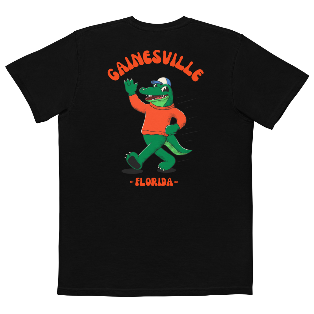 Gainesville Florida Gators vintage pocket t-shirt - black back