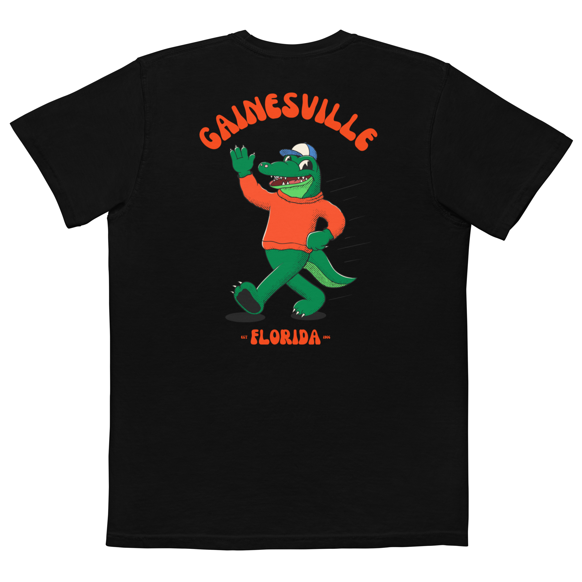Gainesville Florida Gators vintage pocket t-shirt - black back