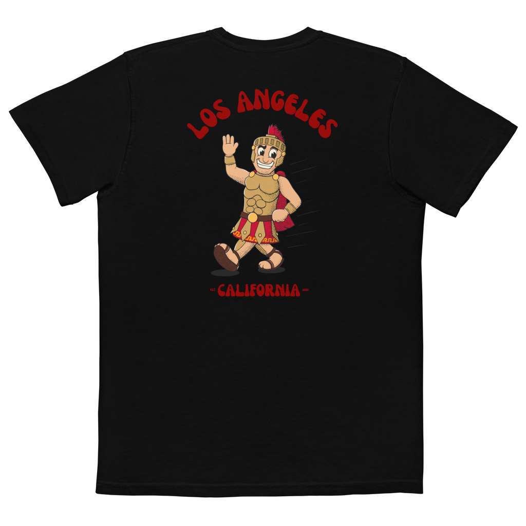 Southern Cal USC Trojans vintage pocket t-shirt - black back