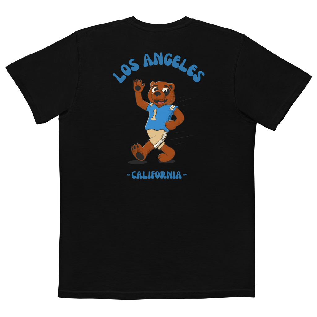 Los Angeles UCLA Bruins vintage pocket t-shirt - black back
