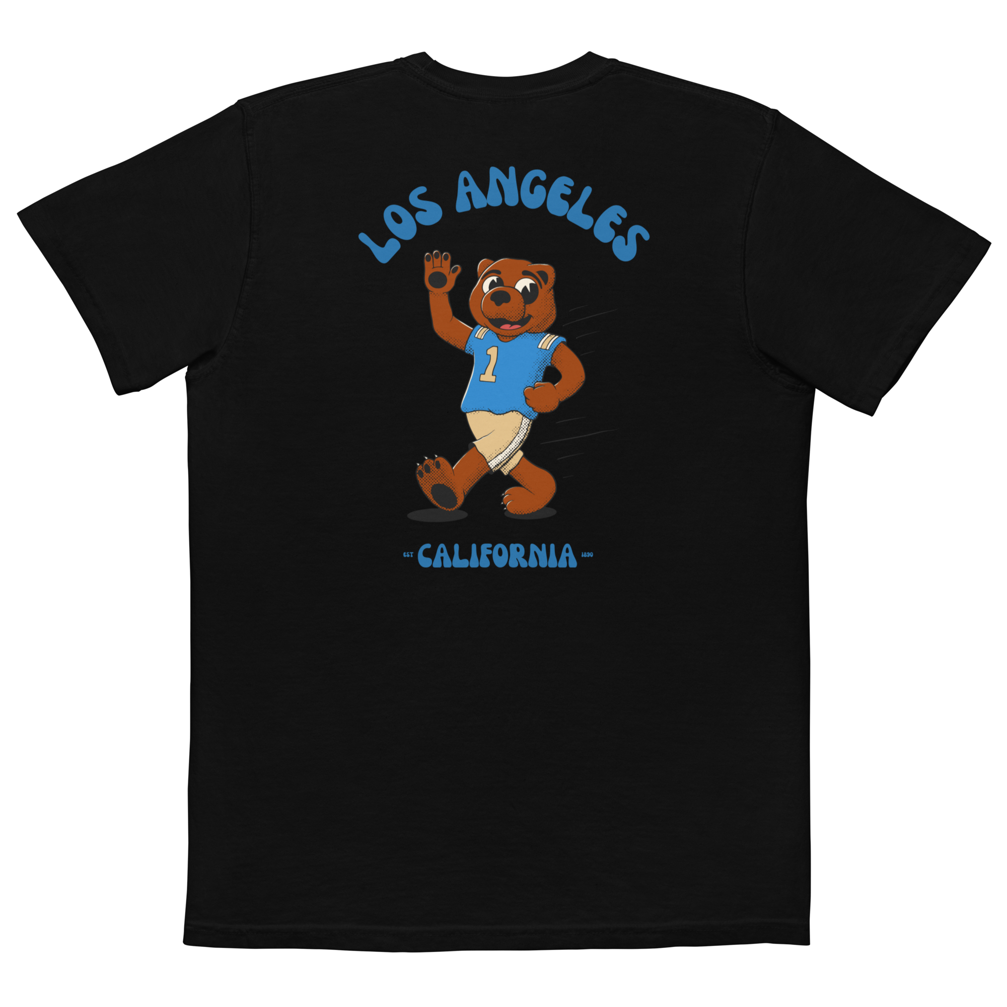 Los Angeles UCLA Bruins vintage pocket t-shirt - black back