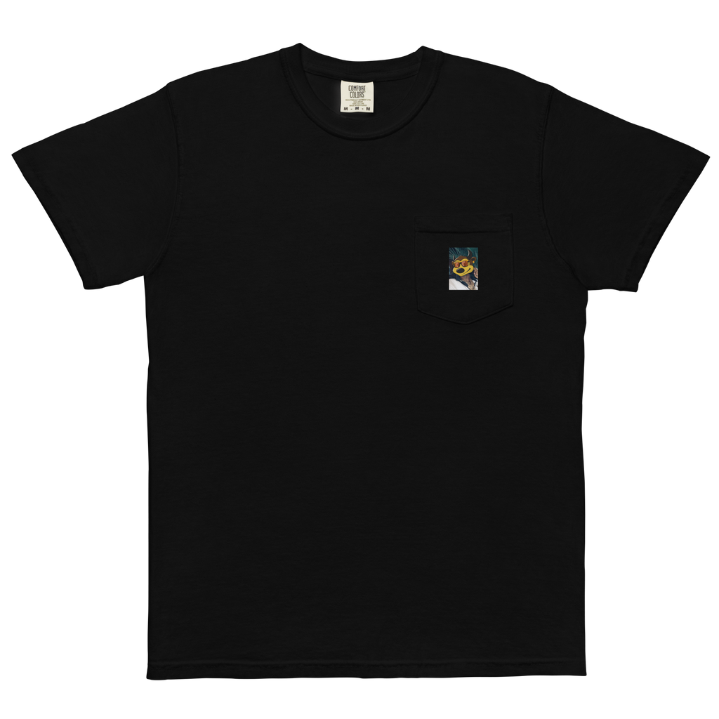Prime Boulder Colorado Buffaloes vintage pocket t-shirt - black front