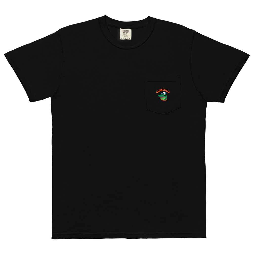 Gainesville Florida Gators vintage pocket t-shirt - black front