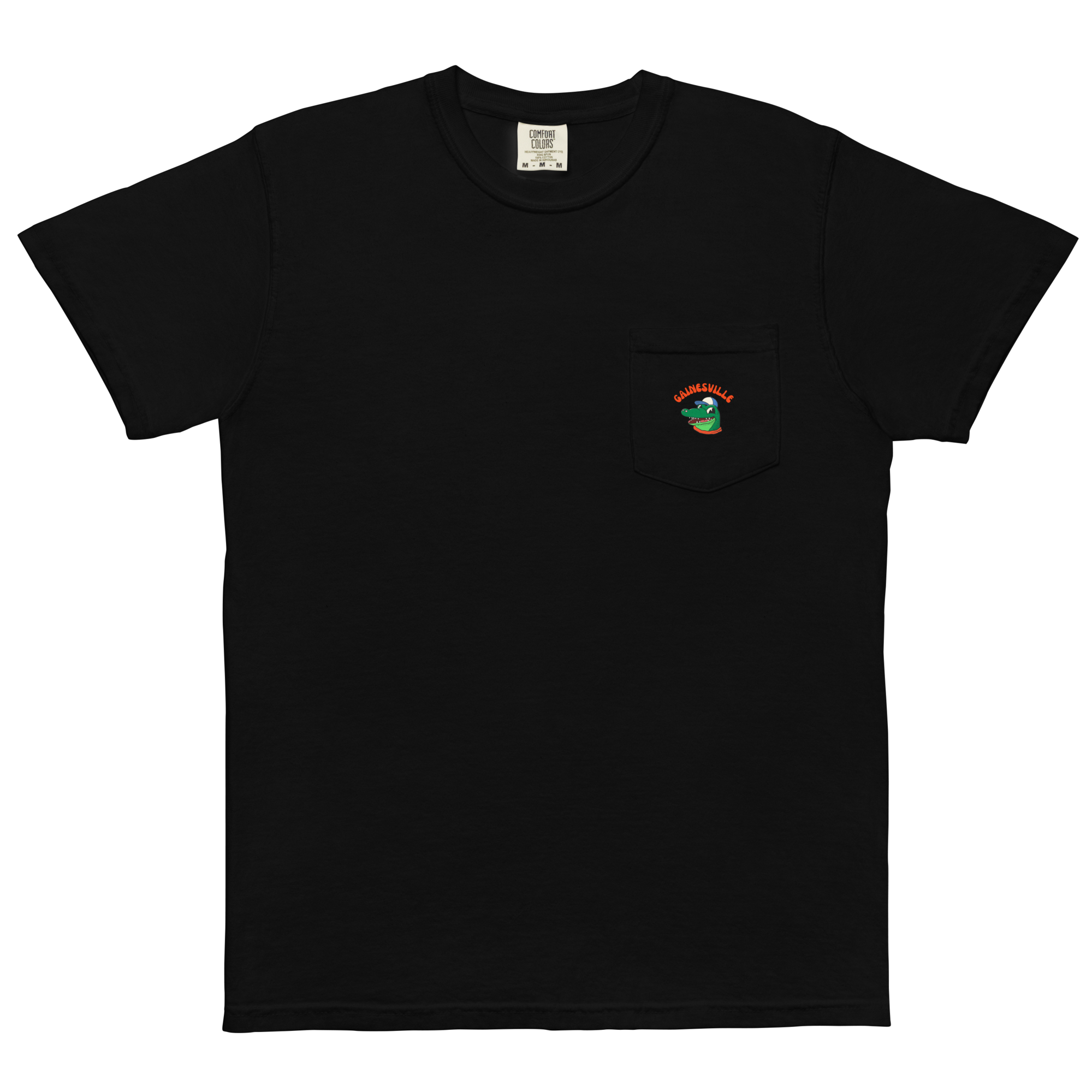 Gainesville Florida Gators vintage pocket t-shirt - black front