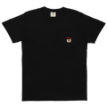 Madison Wisconsin Badgers vintage pocket t-shirt - black front