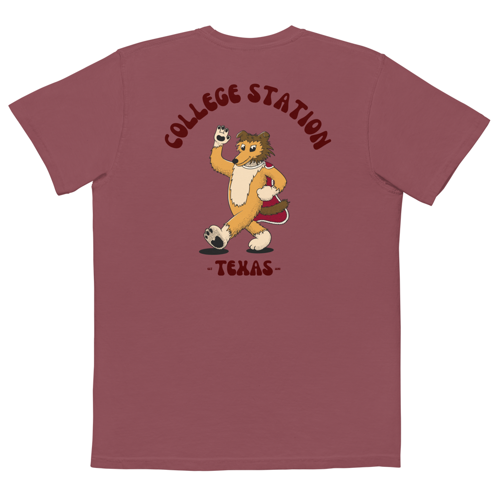 College Station Texas A&M Aggies vintage pocket t-shirt - back