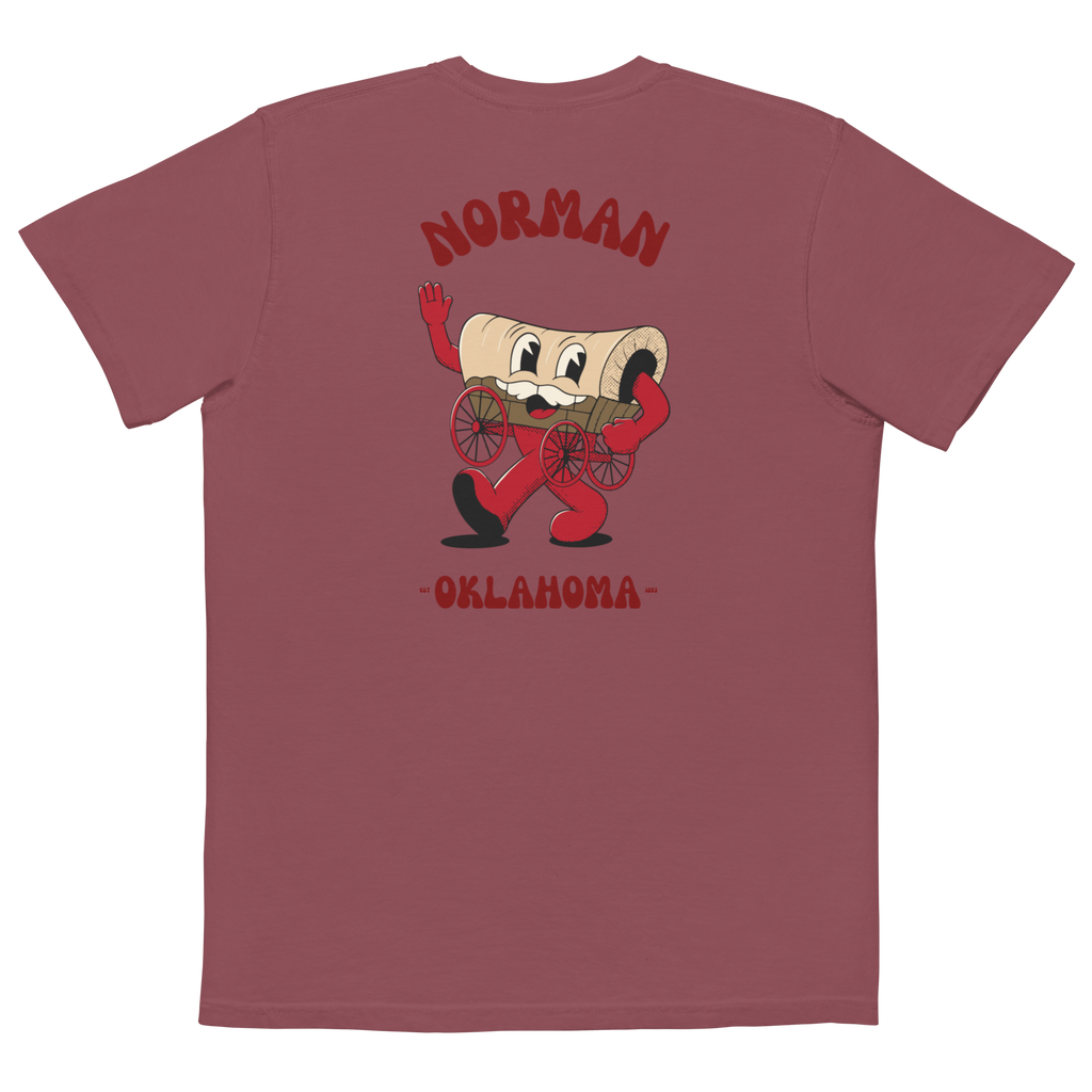 Norman Oklahoma Sooners vintage pocket t-shirt - back