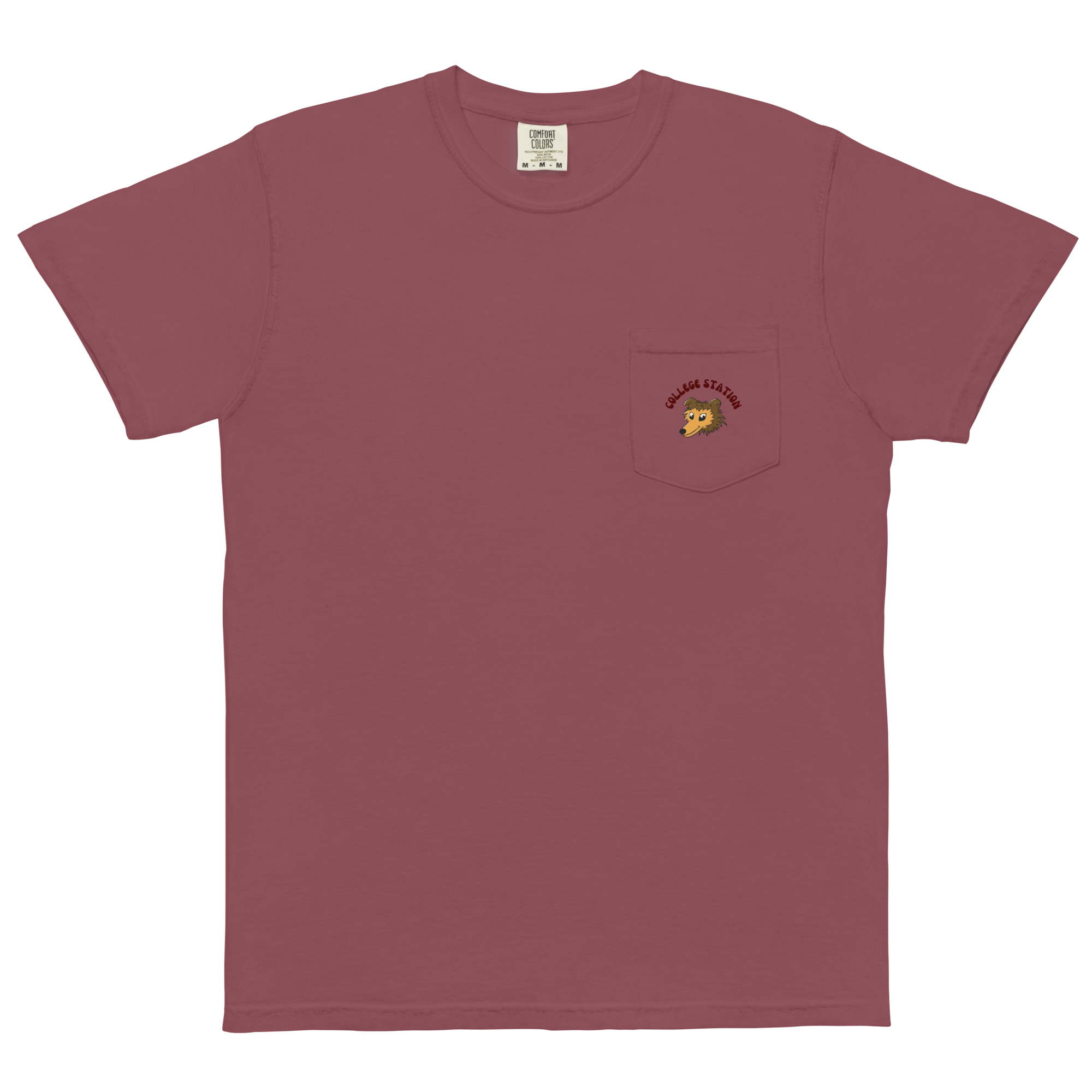 College Station Texas A&M Aggies vintage pocket t-shirt - front