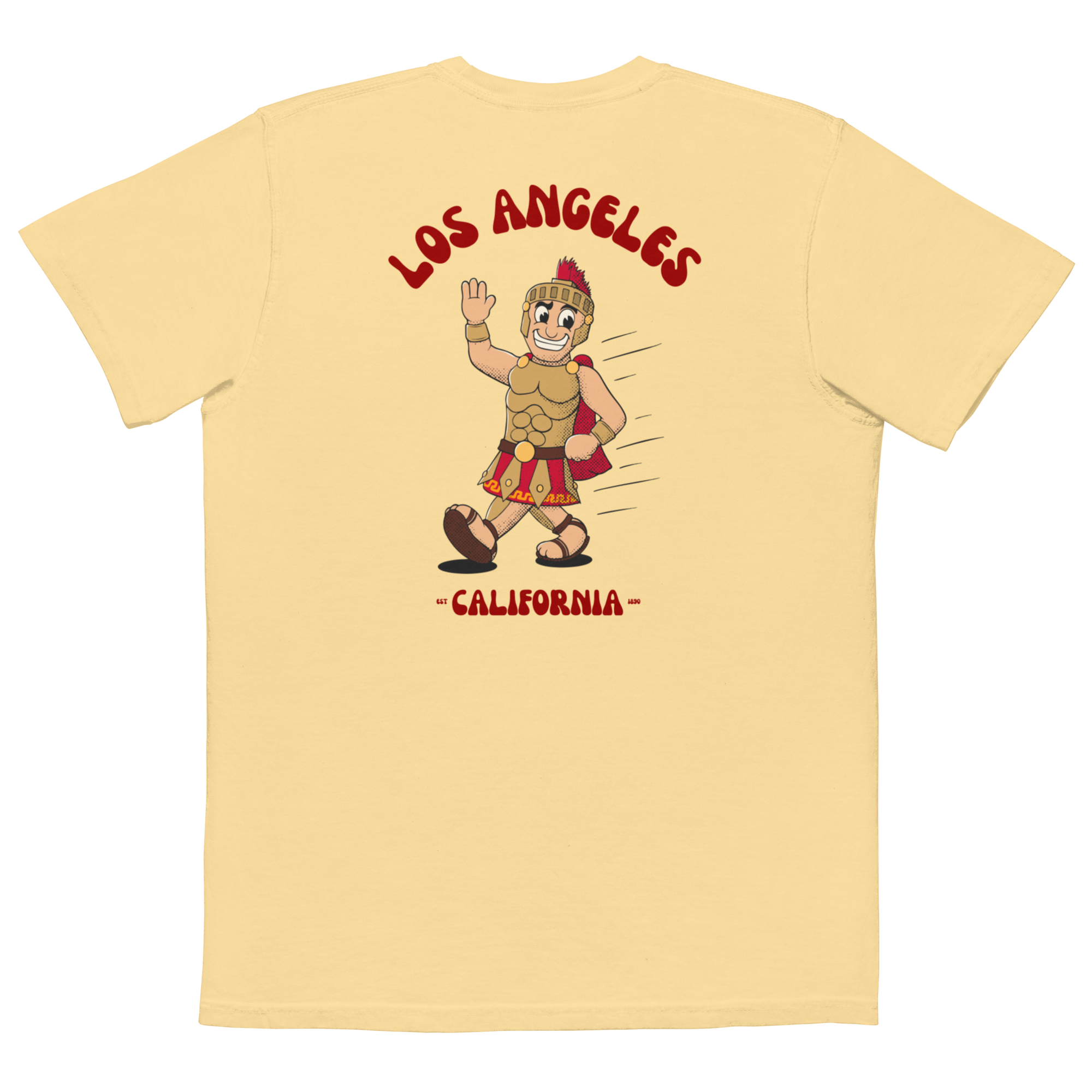 Southern Cal USC Trojans vintage pocket t-shirt - butter back