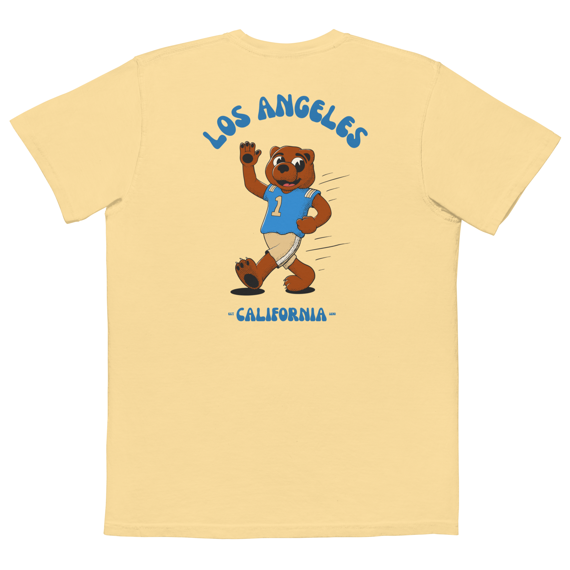 Los Angeles UCLA Bruins vintage pocket t-shirt - butter back