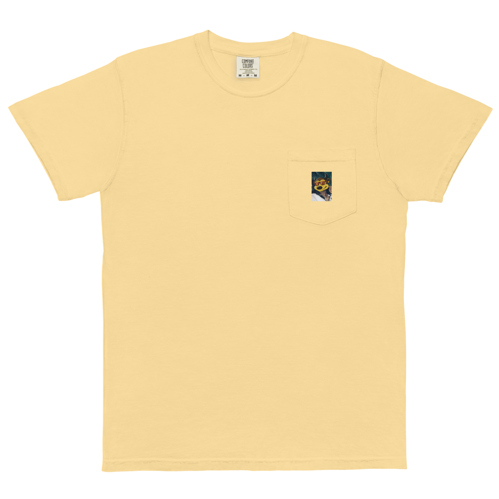 Prime Boulder Colorado Buffaloes vintage pocket t-shirt - butter front