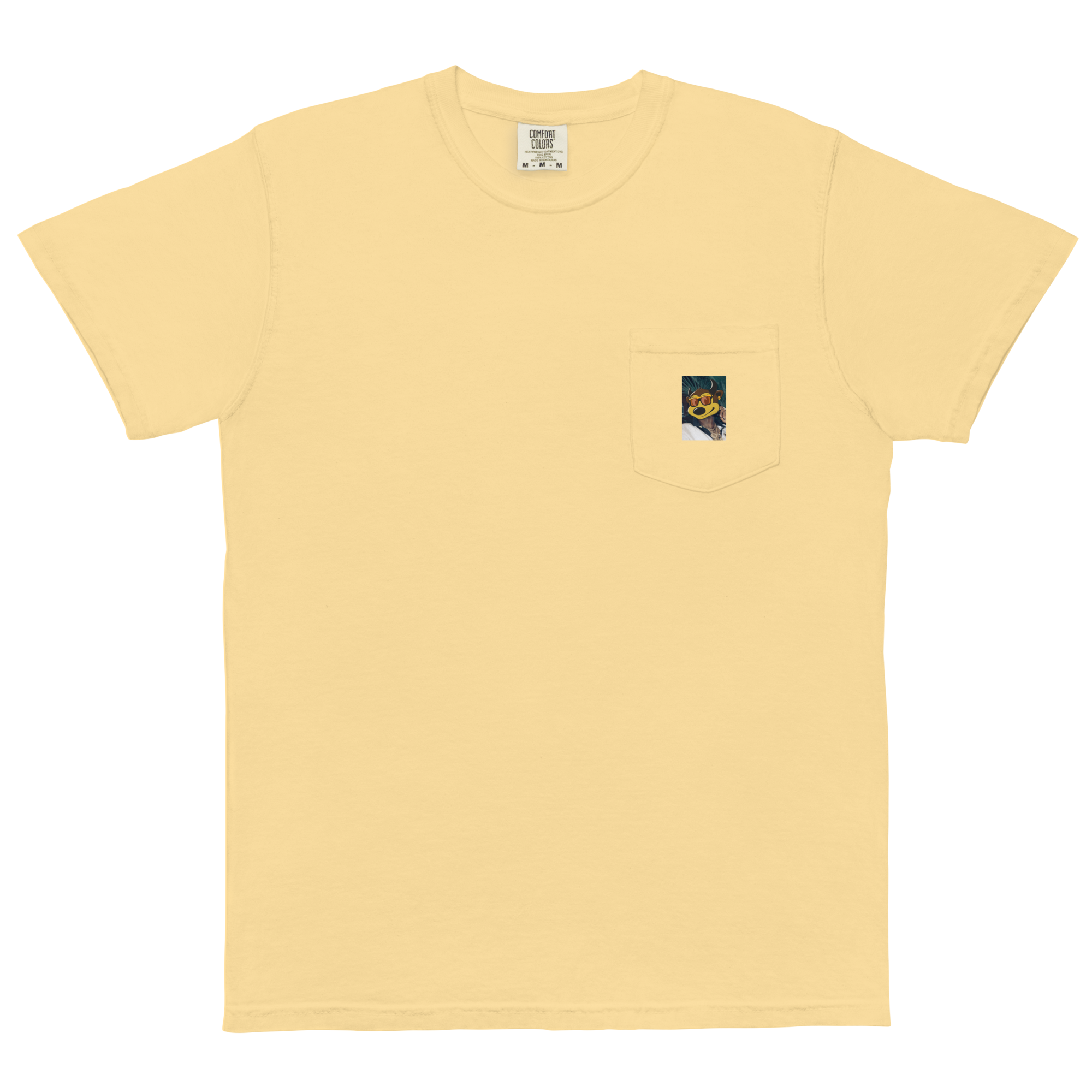 Prime Boulder Colorado Buffaloes vintage pocket t-shirt - butter front