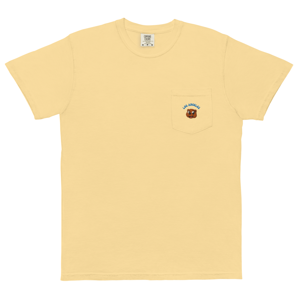 Los Angeles UCLA Bruins vintage pocket t-shirt - butter front