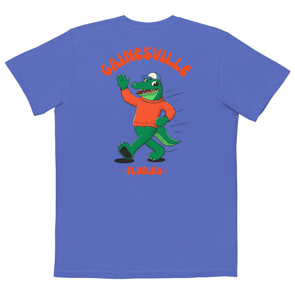Gainesville Florida Gators vintage pocket t-shirt - blue back