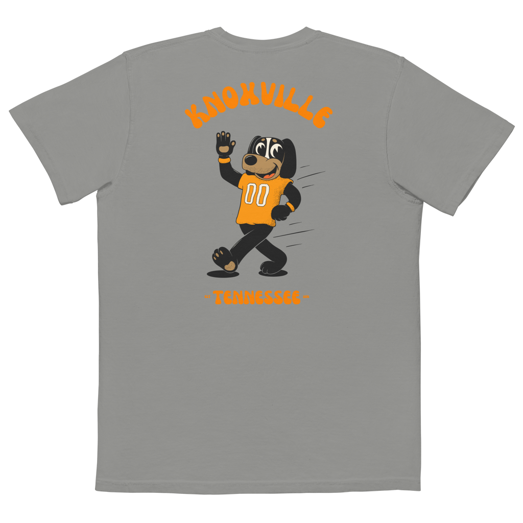 Knoxville Tennessee Volunteers vintage pocket t-shirt - grey back