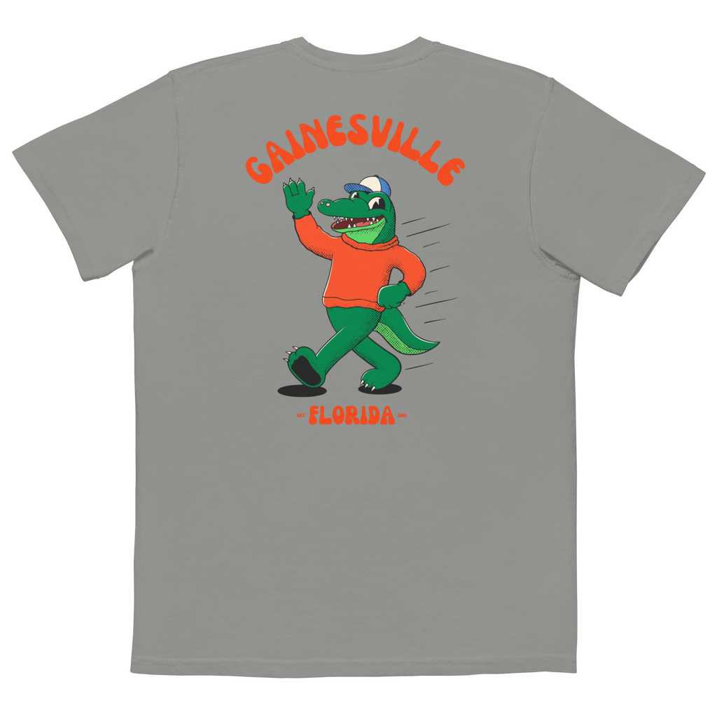 Gainesville Florida Gators vintage pocket t-shirt - grey back