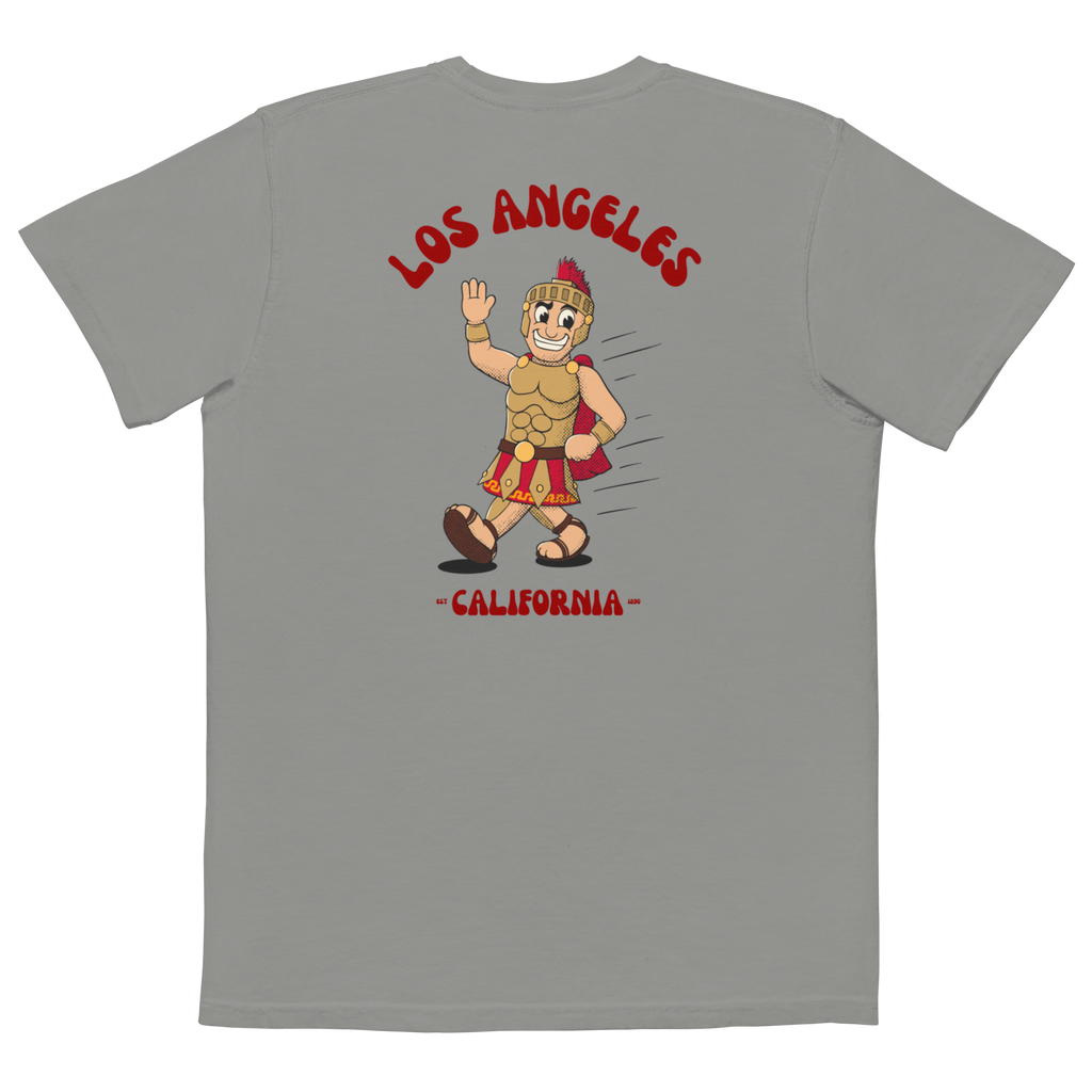 Southern Cal USC Trojans vintage pocket t-shirt - grey back