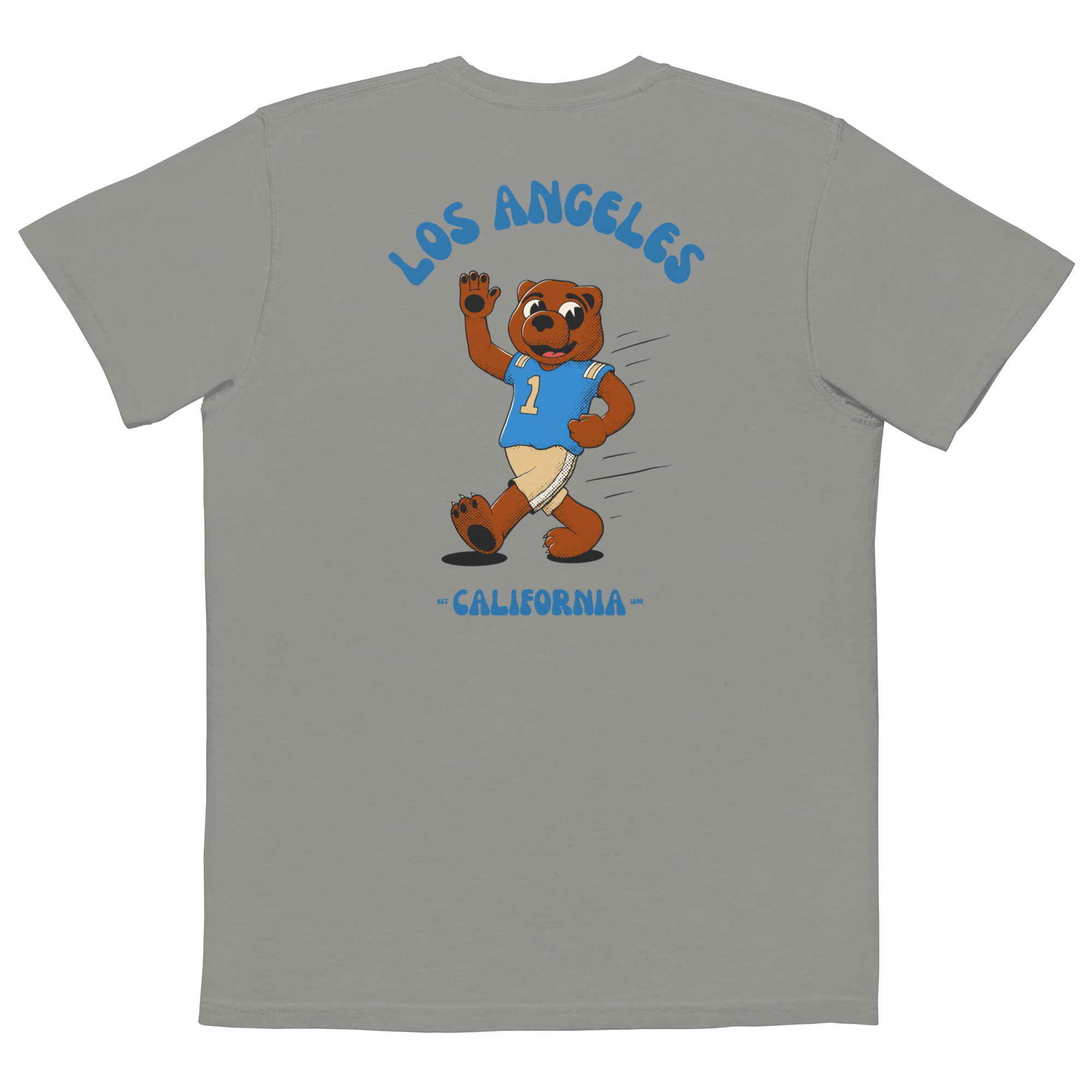 Los Angeles UCLA Bruins vintage pocket t-shirt - grey back
