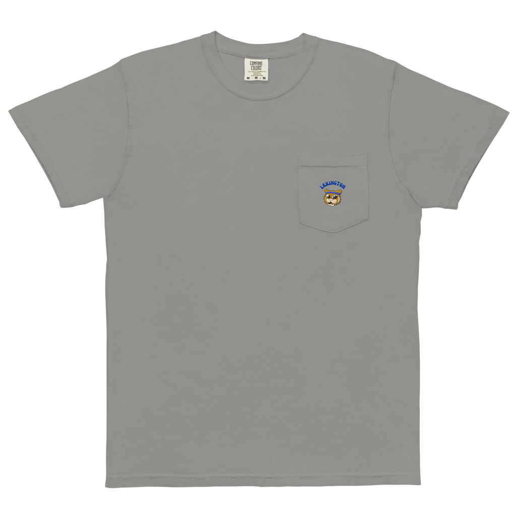 Lexington Kentucky Wildcats vintage pocket t-shirt - grey front
